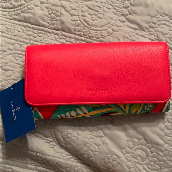 Vera Bradley Bags Nwt Vera Bradley Rfid Protected Wallet Poshmark